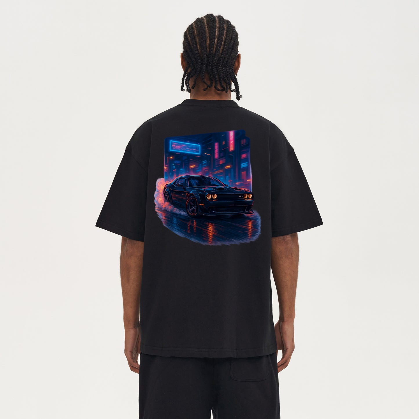 HORSEPOWER PERFORMANCE™ Premium Street Muscle Tee – Boxy Fit